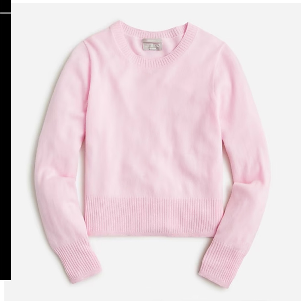 J Crew cashmere sweater. Size Lg. NWT. Crop fit
